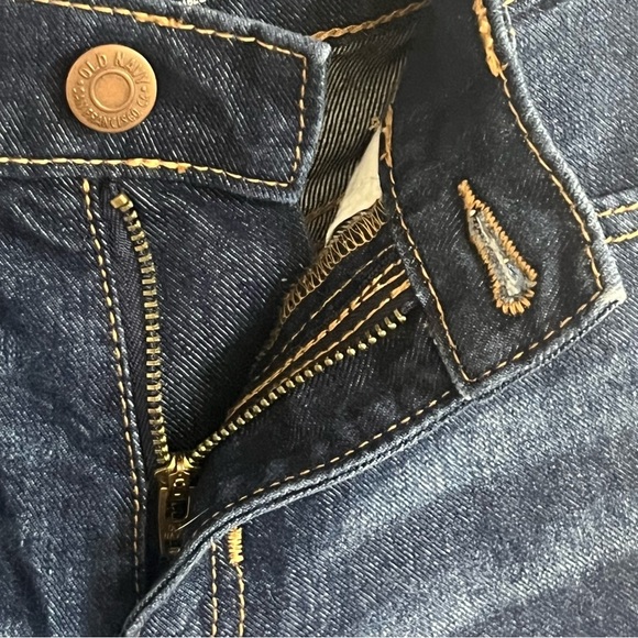 Girls Old Navy High Rise Adjustable Denim Shorts Size 12 Raw Hem - Picture 11 of 12